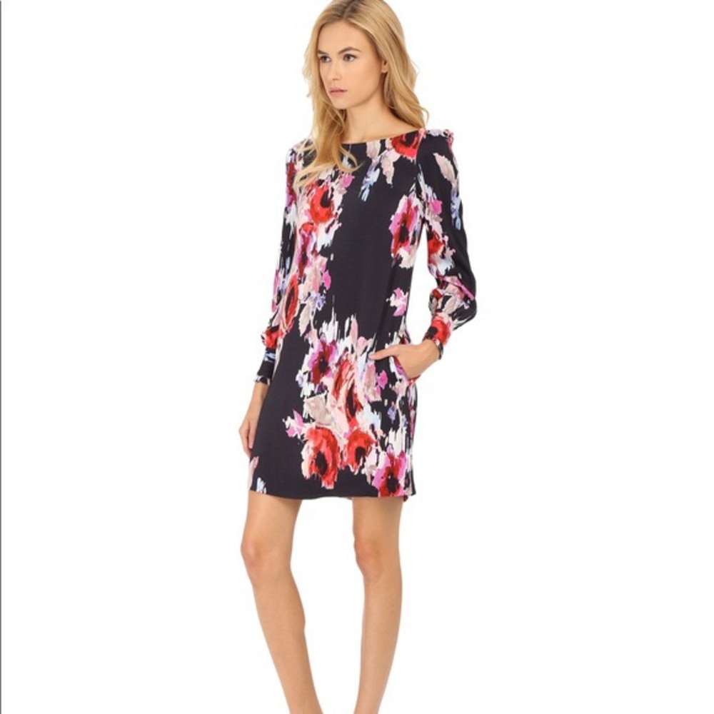 Kate spade hazy floral shift dress